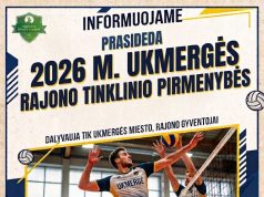 Prasideda 2026 metų Ukmergės rajono tinklinio pirmenybės