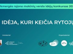 Ar viena mokinio idėja gali tapti sėkmingo verslo pradžia?