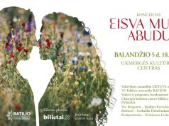 Kviečiame į meilės įkvėptą teatralizuotą koncertą „Eisva mudu abudu“