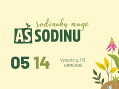 Sodinukų mugė „Aš sodinu“ Ukmergėje GEGUŽĖS 14 DIENĄ