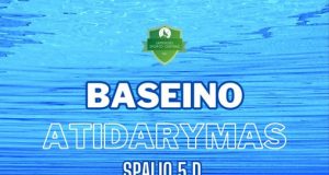 Plaukimo baseinas pradeda naują sezoną