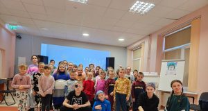 Siesikų pagr. mokyklos mokiniai paminėjo Šiaurės šalių literatūros savaitę