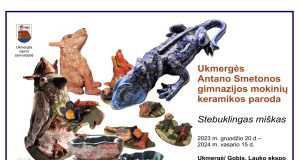 Lauko ekspo parodų paviljone – mokinių keramikos darbų paroda „Stebuklingas miškas”