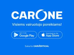 „carVertical“ pristato naują paslaugą – „carOne“ programėlę visiems vairuotojų poreikiams