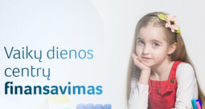 Vaikų dienos centrams – 8,5 mln. eurų