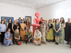 Ukmergės kultūros centro galerijoje atidaryta menininkų darbų paroda „Potėpis“