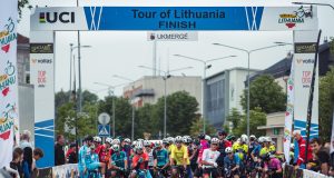 Tarptautinių vyrų dviračių lenktynių “Tour of Lithuania 2024” dalyviai kirto Ukmergę