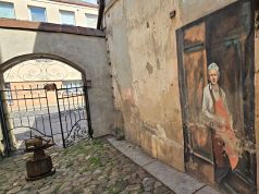 Sustabdyta akimirka: Piešinys „Žydų krautuvininkas“