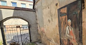 Sustabdyta akimirka: Piešinys „Žydų krautuvininkas“