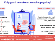 Ligonių kasos primena, kur kreiptis nemokamos pagalbos dėl psichikos sveikatos