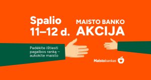 Rudeninėje „Maisto banko“ akcijoje dalyvaujančios organizacijos