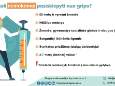 Ligonių kasos: metas pasiskiepyti nuo gripo
