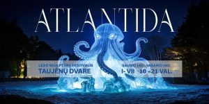 Ledo skulptūrų festivalis ATLANTIDA @ Taujėnų dvaras
