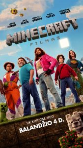 Kino filmas Minecraft filmas @ Ukmergės kultūros centras