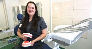 Ukmergės ligoninėje darbą pradėjo burnos higienistė S. Misiūnė