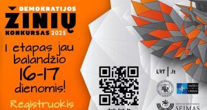 Prasidės ketvirtasis moksleiviams ir suaugusiems skirtas Demokratijos žinių konkursas