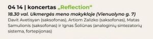 Koncertas Reclection @ Ukmergės Meno mokykla