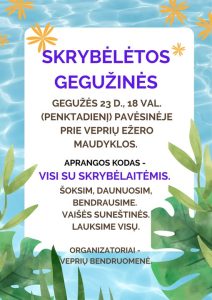 Skrybėlėtos Gegužinės @ Prie Veprių ežero maudyklos