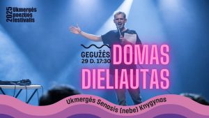 Poezija ir beatbox'as. Domas Dieliautas @ Ukmergės senasis (nebe) Knygynas