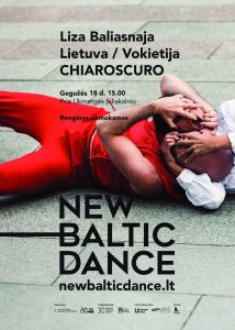 Projektas „Naujas miesto pulsas šiuolaikinio šokio ritmu“. Tarptautinio šiuolaikinio šokio festivalio „New Baltic Dance“ šokio spektaklis „Chiaroscuro / Liza Baliasnaja“ (Lietuva/Vokietija) @ Ukmergės kultūros centras