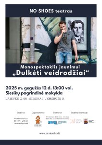 Monospektaklis "Dulkėti veidrodžiai" @ Siesikų pagr. mokykla