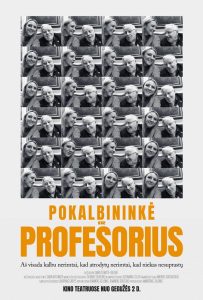 Dok. kino filmas „Pokalbininkė ir profesorius“ @ Ukmergės kultūros centras