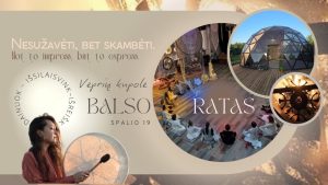 Balso ratas Veprių kupole @ Veprių Šilo Kupolas