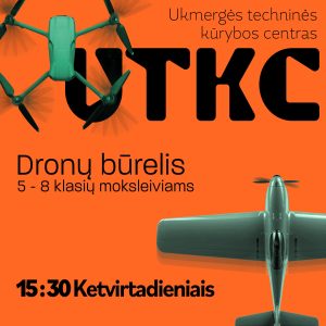 Dronų būrelio pristatymas @ Ukmergės tolerancijos centras