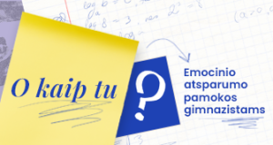 Jaunimo linija pristato naują iniciatyvą: emocinio atsparumo pamokos gimnazistams