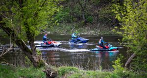 Ukmergės rajone susidūrus vandens motociklams žuvo vyras