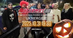 Šturmas. Orientacinės varžybos automobiliais @ Ukmergės stadionas