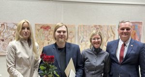 Vl. Šlaito literatūrinė premija šiemet įteikta kraštiečiui Vainiui Bakui