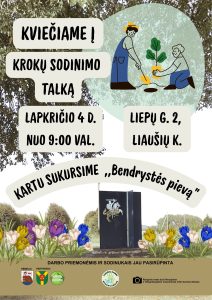Krokų sodinimo talka @ Liaušiai