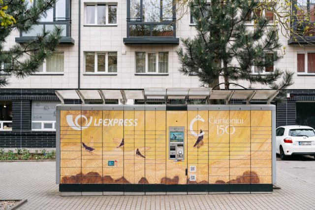 LP EXPRESS paštomatas Klaipėdoje