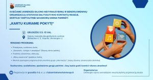 Kontaktų mugė "Kartu kuriame pokytį" @ Veprių mokykla-daugiafunkcinis centras