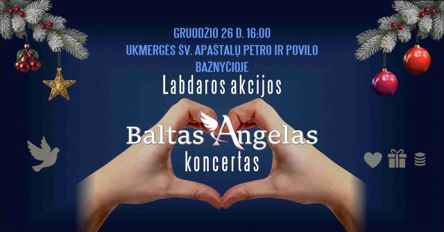 Baltas Angelas ivykiui BANERIS 2025