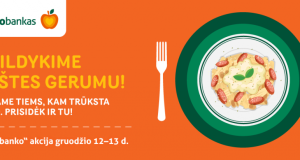 Šį savaitgalį parduotuvėse vyks „Maisto banko“ akcija