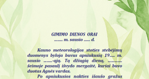 Kviečiame išbandyti hidrometeorologinės informacijos suteikimo savitarnos svetainę paslaugos.meteo.lt
