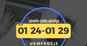 Savaitės įvykių apžvalga Ukmergėje (sausio 24–29)