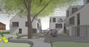 Parengti trijų daugiabučių gyvenamųjų namų Vytauto g. projektiniai pasiūlymai