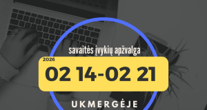 Savaitės įvykių apžvalga Ukmergėje (vasario 14 – vasario 21)