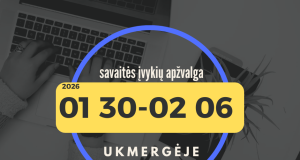 Savaitės įvykių apžvalga Ukmergėje (sausio 30–vasario 6)
