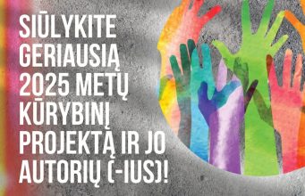 Kviečiame teikti pasiūlymus apie labiausiai vertus šių nominacijų žmones bei kolektyvus