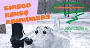SNIEGO KEKSŲ KONKURSAS