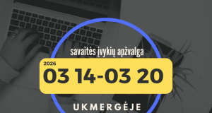 Savaitės įvykių apžvalga Ukmergėje (Kovo 14 – kovo 20)