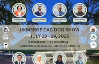 REGISTRACIJA į Ukmergės nacionalinę visų veislių šunų parodą PRASIDĖJO!