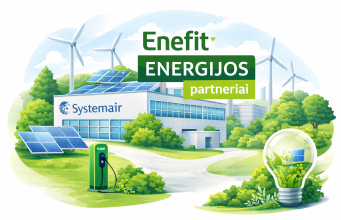 Ukmergėje veikianti vėdinimo, šildymo ir vėsinimo sistemas gaminanti gamykla pasirinko energetikos partnerius