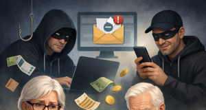 Pavojingas metas gyventojams: sukčiai taikosi į pensijų išmokas ir deklaruojančius pajamas