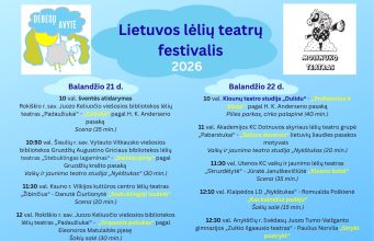 Lietuvos lėlių teatrų festivalis 2026