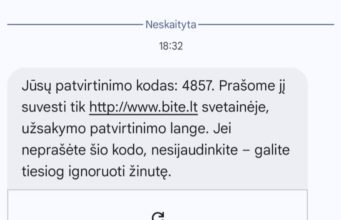 Perspėjo apie sukčių įžūlumą – siunčia SMS žinutes „Bitės“ vardu